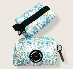 Lollipop Dog Waste Bag Holder — Clip-On Leash Attachment
