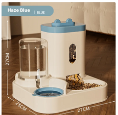 2-in-1 Automatic Pet Feeder & Water Dispenser for Dogs and Cats