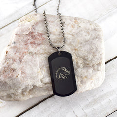 Bronco Personalized Dog ID Tag — Durable & Stylish