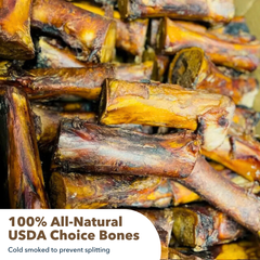 Organic Cold-Smoked Dog Bones — 10 Pack
