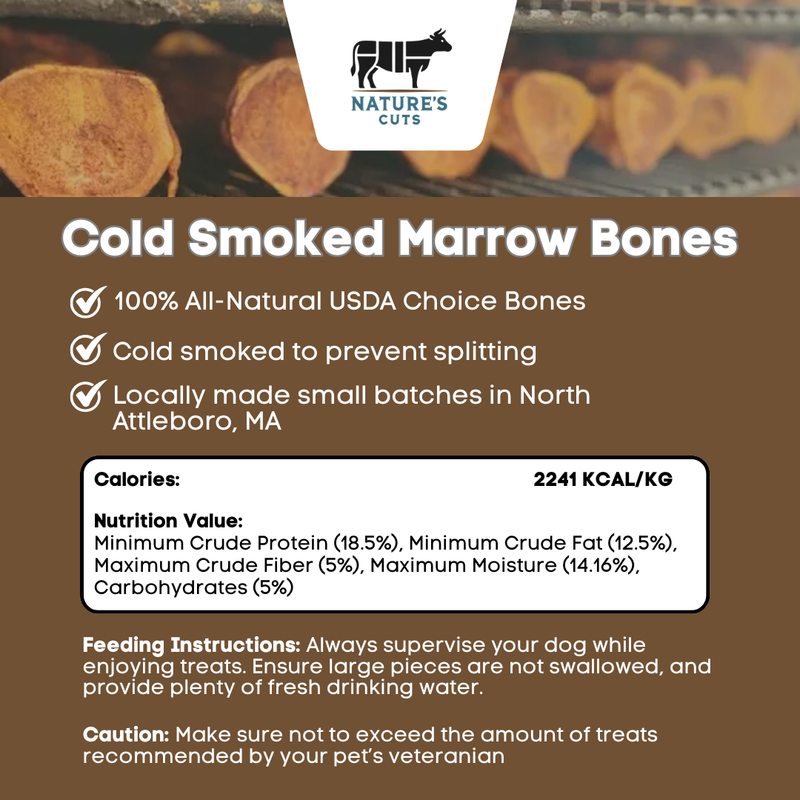 Organic Cold-Smoked Dog Bones — 10 Pack