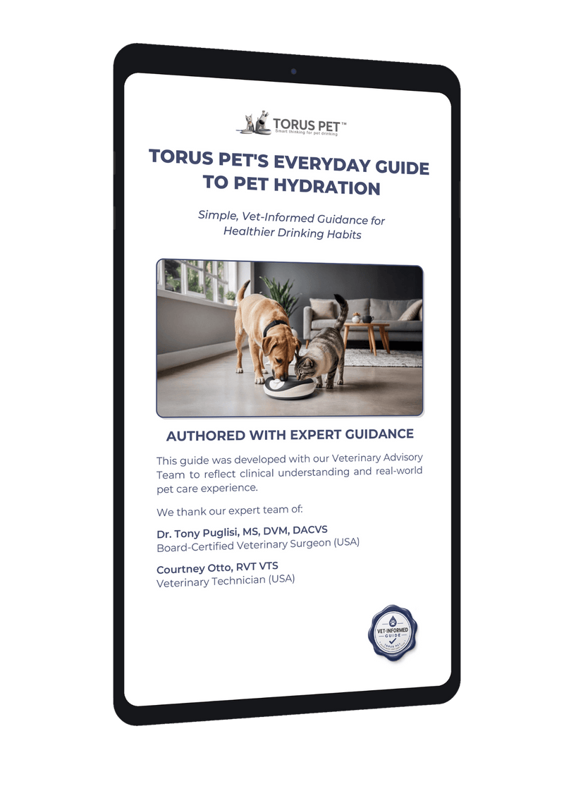 Everyday Guide to Pet Hydration - Vet-Informed Digital Guide