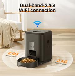 Smart Automatic Pet Feeder with Remote Control & Timer