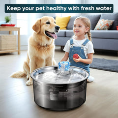 2.6 Gallon Automatic Pet Water Fountain for Dogs & Cats